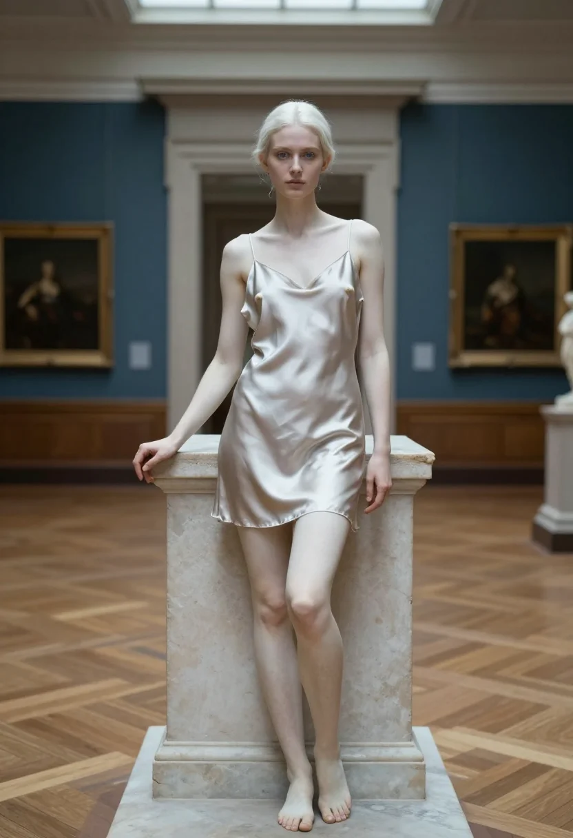 AI museum last hour sample — portrait of a woman, full-length portrait of a Nordic woman 