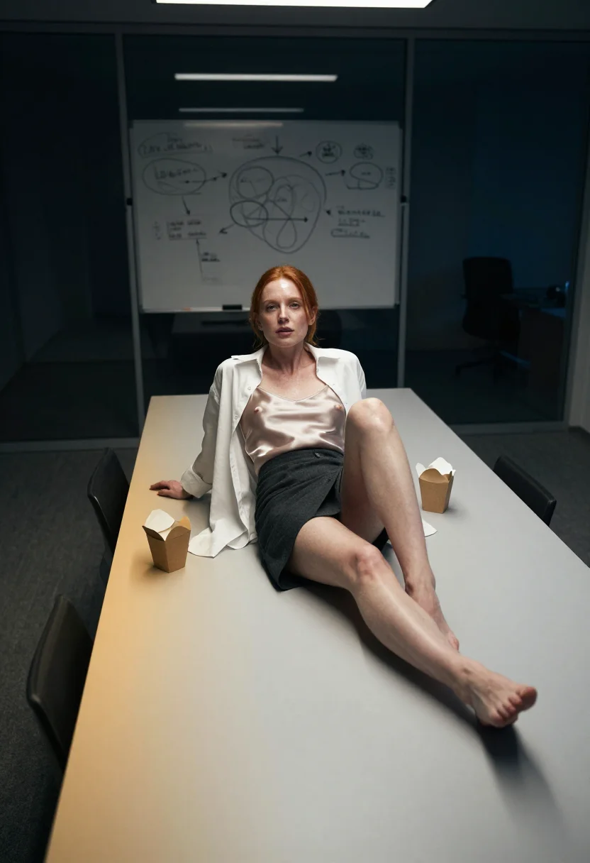 AI work wife sample — portrait of a woman, an adult woman with pale freckled skin,